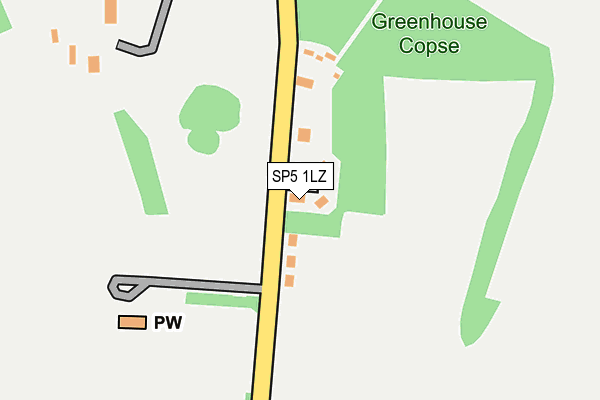SP5 1LZ map - OS OpenMap – Local (Ordnance Survey) SP5 1LZ map - OS OpenMap – Local (Ordnance Survey)