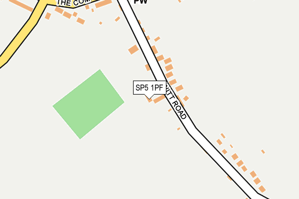 SP5 1PF map - OS OpenMap – Local (Ordnance Survey) SP5 1PF map - OS OpenMap – Local (Ordnance Survey)