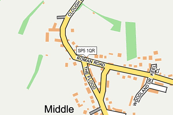 SP5 1QR map - OS OpenMap – Local (Ordnance Survey)
