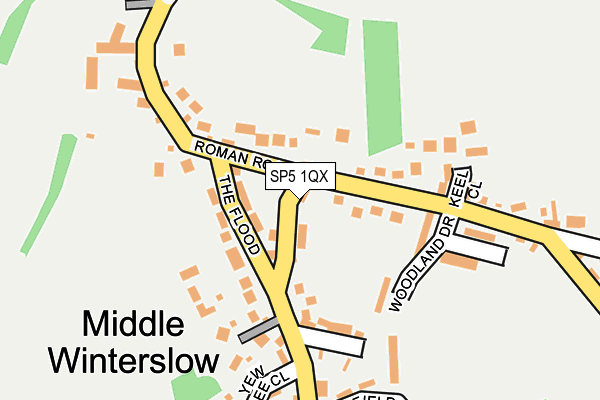 SP5 1QX map - OS OpenMap – Local (Ordnance Survey) SP5 1QX map - OS OpenMap – Local (Ordnance Survey)
