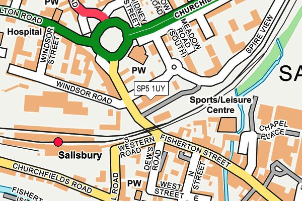 SP5 1UY map - OS OpenMap – Local (Ordnance Survey) SP5 1UY map - OS OpenMap – Local (Ordnance Survey)