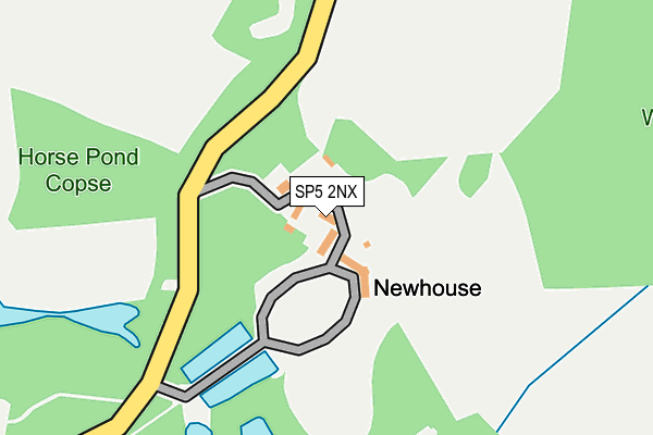SP5 2NX map - OS OpenMap – Local (Ordnance Survey) SP5 2NX map - OS OpenMap – Local (Ordnance Survey)