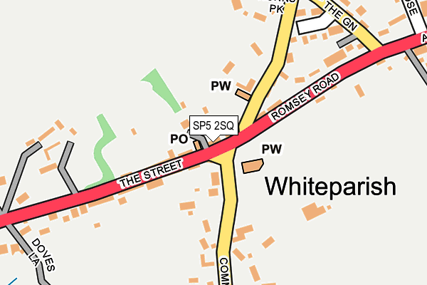SP5 2SQ map - OS OpenMap – Local (Ordnance Survey) SP5 2SQ map - OS OpenMap – Local (Ordnance Survey)