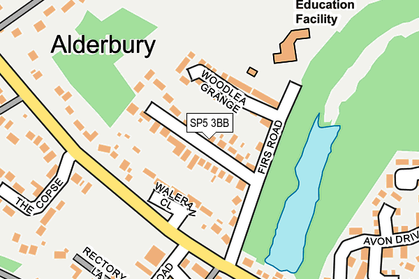 SP5 3BB map - OS OpenMap – Local (Ordnance Survey) SP5 3BB map - OS OpenMap – Local (Ordnance Survey)