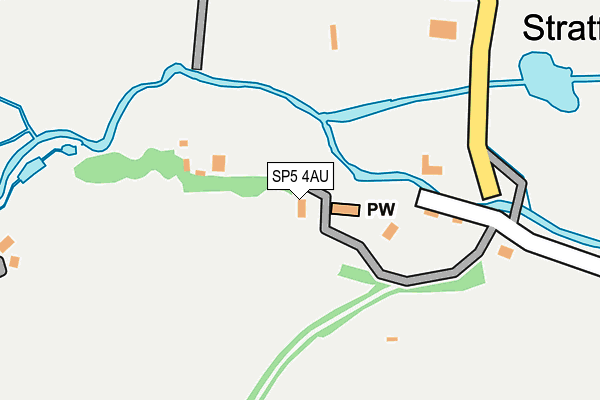 SP5 4AU map - OS OpenMap – Local (Ordnance Survey) SP5 4AU map - OS OpenMap – Local (Ordnance Survey)