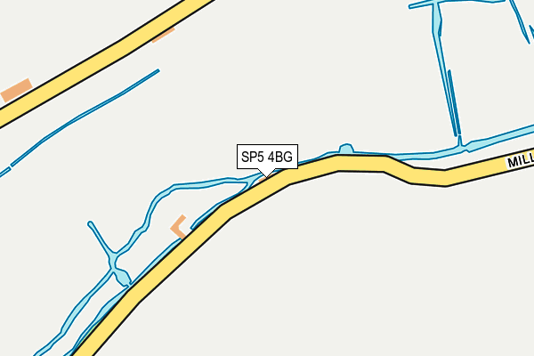 SP5 4BG map - OS OpenMap – Local (Ordnance Survey) SP5 4BG map - OS OpenMap – Local (Ordnance Survey)