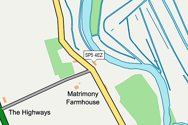 SP5 4EZ map - OS OpenMap – Local (Ordnance Survey) SP5 4EZ map - OS OpenMap – Local (Ordnance Survey)