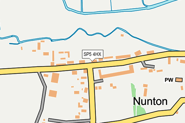SP5 4HX map - OS OpenMap – Local (Ordnance Survey) SP5 4HX map - OS OpenMap – Local (Ordnance Survey)