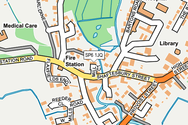 SP6 1JQ map - OS OpenMap – Local (Ordnance Survey) SP6 1JQ map - OS OpenMap – Local (Ordnance Survey)