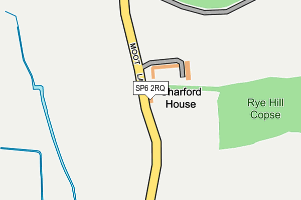 SP6 2RQ map - OS OpenMap – Local (Ordnance Survey) SP6 2RQ map - OS OpenMap – Local (Ordnance Survey)