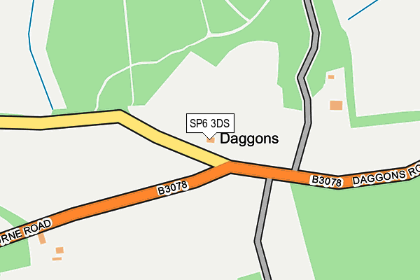 SP6 3DS map - OS OpenMap – Local (Ordnance Survey) SP6 3DS map - OS OpenMap – Local (Ordnance Survey)