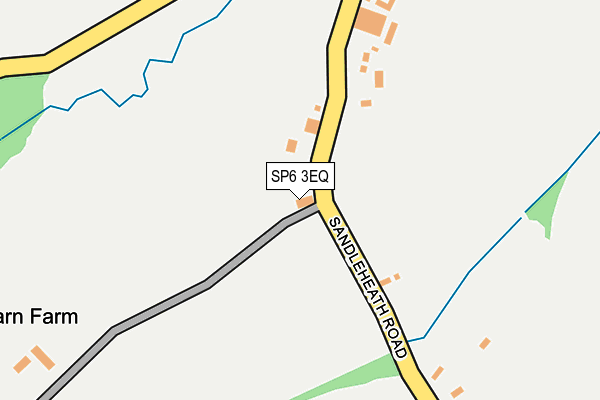 SP6 3EQ map - OS OpenMap – Local (Ordnance Survey) SP6 3EQ map - OS OpenMap – Local (Ordnance Survey)