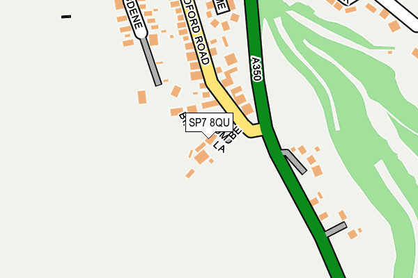 SP7 8QU map - OS OpenMap – Local (Ordnance Survey) SP7 8QU map - OS OpenMap – Local (Ordnance Survey)