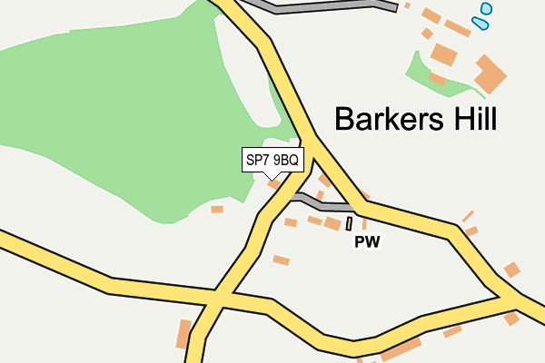SP7 9BQ map - OS OpenMap – Local (Ordnance Survey) SP7 9BQ map - OS OpenMap – Local (Ordnance Survey)