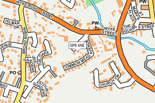 SP8 4NE map - OS OpenMap – Local (Ordnance Survey) SP8 4NE map - OS OpenMap – Local (Ordnance Survey)