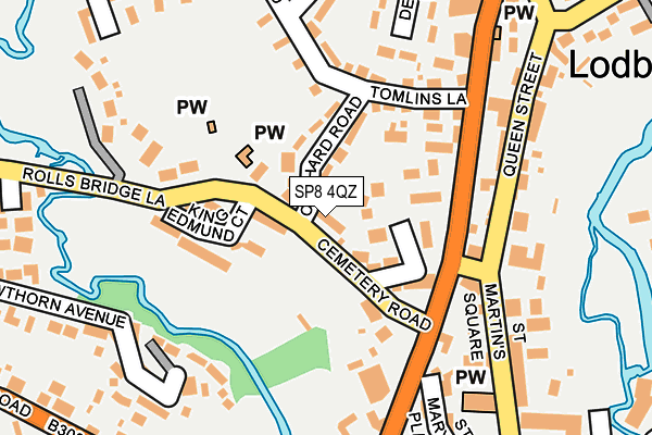 SP8 4QZ map - OS OpenMap – Local (Ordnance Survey) SP8 4QZ map - OS OpenMap – Local (Ordnance Survey)