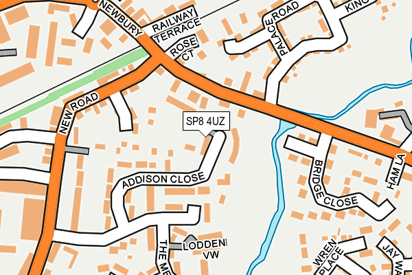 SP8 4UZ map - OS OpenMap – Local (Ordnance Survey) SP8 4UZ map - OS OpenMap – Local (Ordnance Survey)
