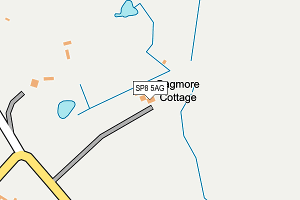 SP8 5AG map - OS OpenMap – Local (Ordnance Survey) SP8 5AG map - OS OpenMap – Local (Ordnance Survey)