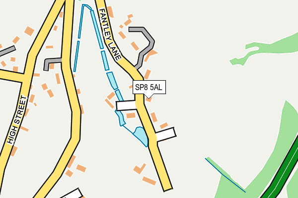 SP8 5AL map - OS OpenMap – Local (Ordnance Survey) SP8 5AL map - OS OpenMap – Local (Ordnance Survey)
