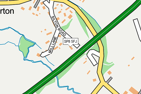 SP8 5FJ map - OS OpenMap – Local (Ordnance Survey) SP8 5FJ map - OS OpenMap – Local (Ordnance Survey)