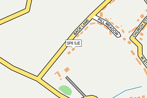 SP8 5JE map - OS OpenMap – Local (Ordnance Survey) SP8 5JE map - OS OpenMap – Local (Ordnance Survey)