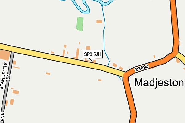 SP8 5JH map - OS OpenMap – Local (Ordnance Survey) SP8 5JH map - OS OpenMap – Local (Ordnance Survey)