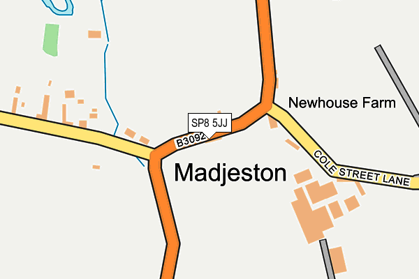 SP8 5JJ map - OS OpenMap – Local (Ordnance Survey) SP8 5JJ map - OS OpenMap – Local (Ordnance Survey)