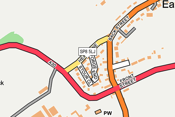 SP8 5LJ map - OS OpenMap – Local (Ordnance Survey) SP8 5LJ map - OS OpenMap – Local (Ordnance Survey)