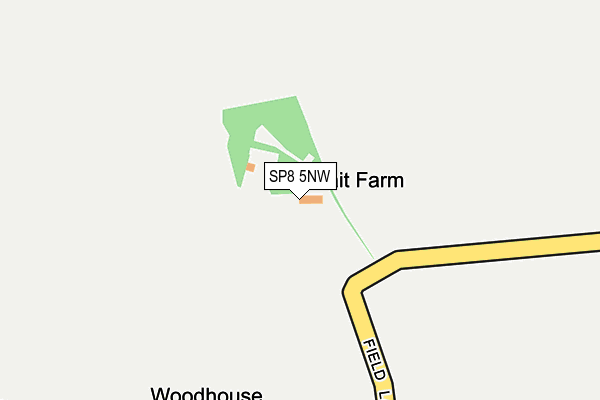SP8 5NW map - OS OpenMap – Local (Ordnance Survey) SP8 5NW map - OS OpenMap – Local (Ordnance Survey)