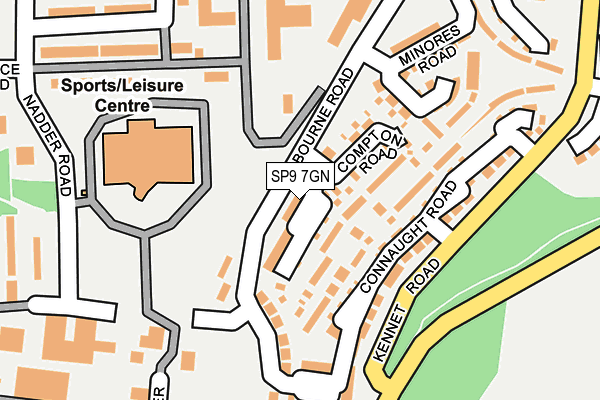 SP9 7GN map - OS OpenMap – Local (Ordnance Survey) SP9 7GN map - OS OpenMap – Local (Ordnance Survey)