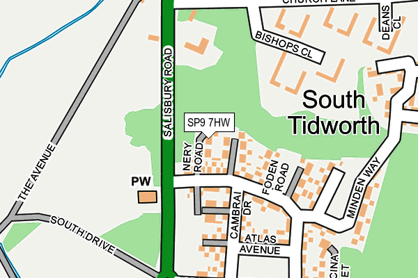 SP9 7HW map - OS OpenMap – Local (Ordnance Survey) SP9 7HW map - OS OpenMap – Local (Ordnance Survey)