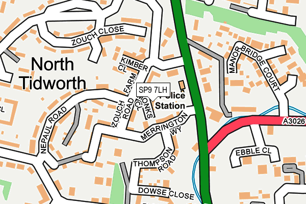 SP9 7LH map - OS OpenMap – Local (Ordnance Survey) SP9 7LH map - OS OpenMap – Local (Ordnance Survey)