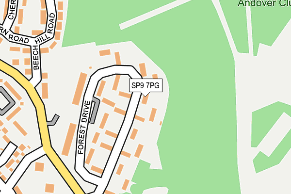 SP9 7PG map - OS OpenMap – Local (Ordnance Survey) SP9 7PG map - OS OpenMap – Local (Ordnance Survey)