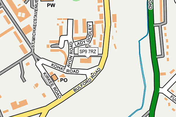 SP9 7RZ map - OS OpenMap – Local (Ordnance Survey) SP9 7RZ map - OS OpenMap – Local (Ordnance Survey)