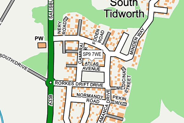 SP9 7WE map - OS OpenMap – Local (Ordnance Survey) SP9 7WE map - OS OpenMap – Local (Ordnance Survey)
