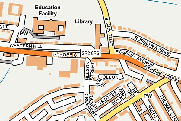 SR2 0RS map - OS OpenMap – Local (Ordnance Survey) SR2 0RS map - OS OpenMap – Local (Ordnance Survey)