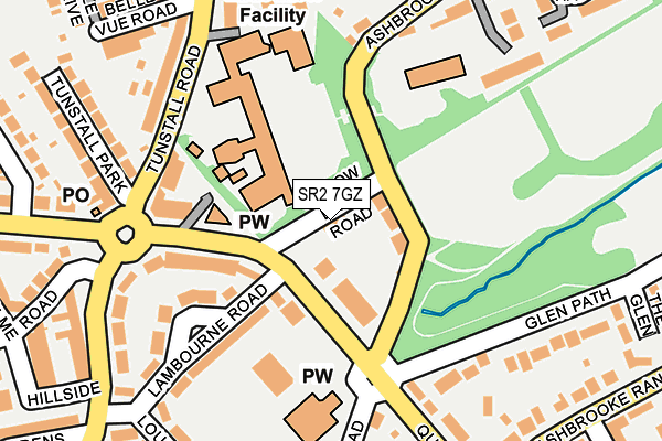 SR2 7GZ map - OS OpenMap – Local (Ordnance Survey) SR2 7GZ map - OS OpenMap – Local (Ordnance Survey)