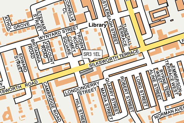 SR3 1EL map - OS OpenMap – Local (Ordnance Survey) SR3 1EL map - OS OpenMap – Local (Ordnance Survey)