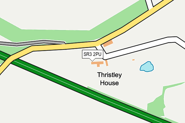 SR3 2PU map - OS OpenMap – Local (Ordnance Survey) SR3 2PU map - OS OpenMap – Local (Ordnance Survey)