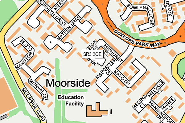 SR3 2QE maps, stats, and open data