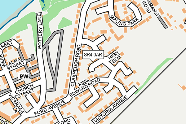 SR4 0AR map - OS OpenMap – Local (Ordnance Survey) SR4 0AR map - OS OpenMap – Local (Ordnance Survey)