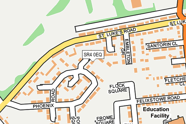 SR4 0EQ map - OS OpenMap – Local (Ordnance Survey) SR4 0EQ map - OS OpenMap – Local (Ordnance Survey)