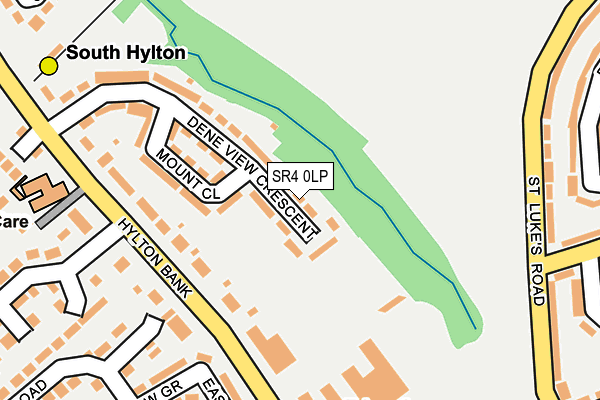 SR4 0LP map - OS OpenMap – Local (Ordnance Survey)