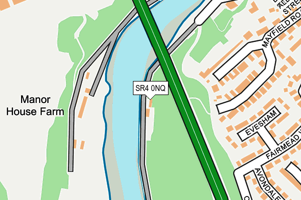 SR4 0NQ map - OS OpenMap – Local (Ordnance Survey) SR4 0NQ map - OS OpenMap – Local (Ordnance Survey)