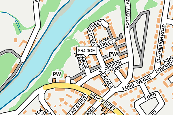 SR4 0QE map - OS OpenMap – Local (Ordnance Survey) SR4 0QE map - OS OpenMap – Local (Ordnance Survey)