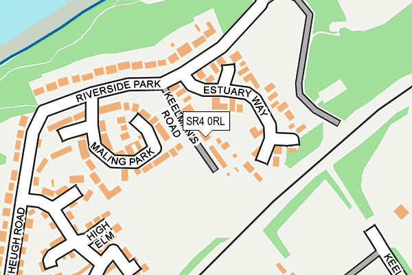 SR4 0RL map - OS OpenMap – Local (Ordnance Survey) SR4 0RL map - OS OpenMap – Local (Ordnance Survey)