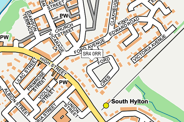 SR4 0RR map - OS OpenMap – Local (Ordnance Survey) SR4 0RR map - OS OpenMap – Local (Ordnance Survey)