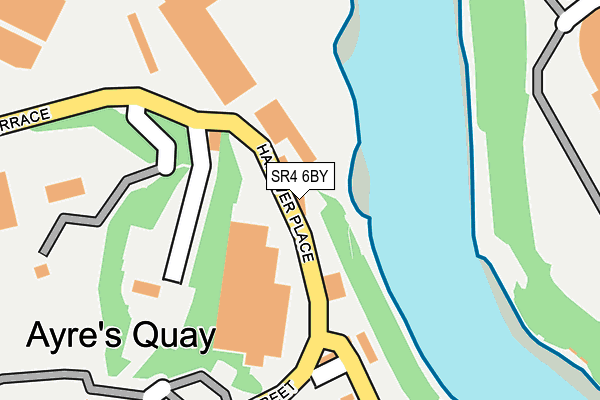 SR4 6BY map - OS OpenMap – Local (Ordnance Survey) SR4 6BY map - OS OpenMap – Local (Ordnance Survey)