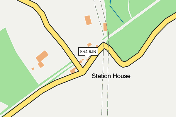 SR4 9JR map - OS OpenMap – Local (Ordnance Survey) SR4 9JR map - OS OpenMap – Local (Ordnance Survey)
