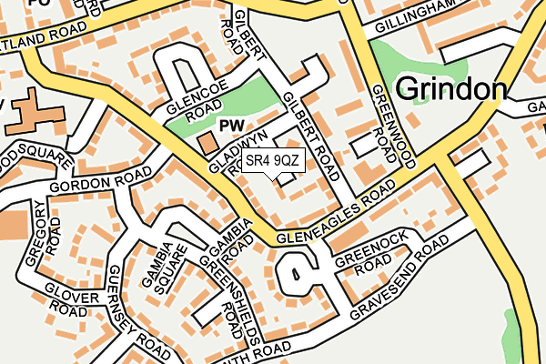 SR4 9QZ map - OS OpenMap – Local (Ordnance Survey) SR4 9QZ map - OS OpenMap – Local (Ordnance Survey)